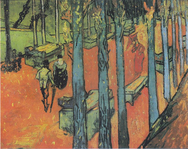 Vincent Van Gogh fallende Blatter